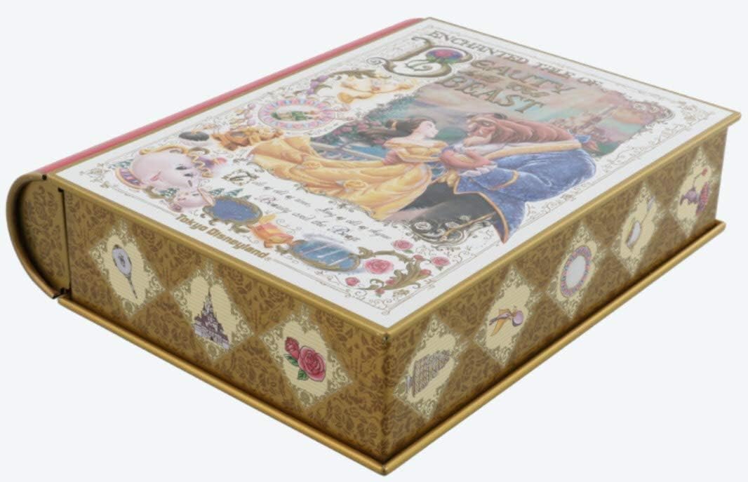 Amazon 美女と野獣 チョコレート 缶 本型 お菓子 ディズニーランド 東京ディズニーリゾート Tdr 新エリア ニューファンタジーランド 魔法のものがたり おもちゃ おもちゃ
