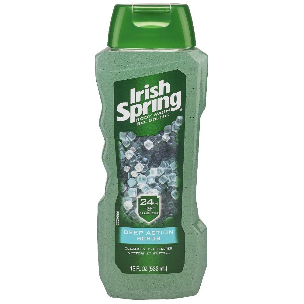 Irish Spring Body WashDeep Action Scrub18 Oz by Irish Spring Amazon