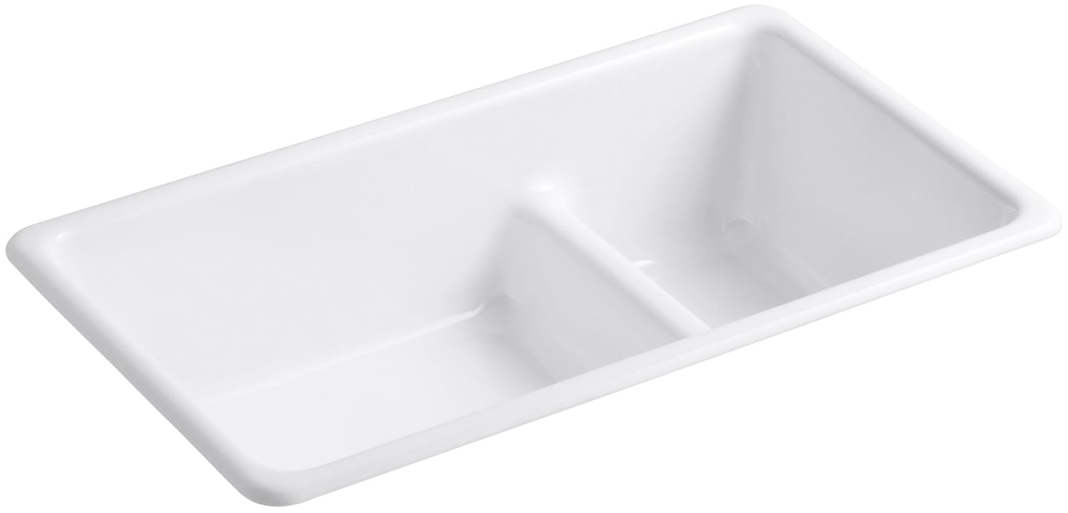 Best Kitchen Sink Double Bowl Undermount White