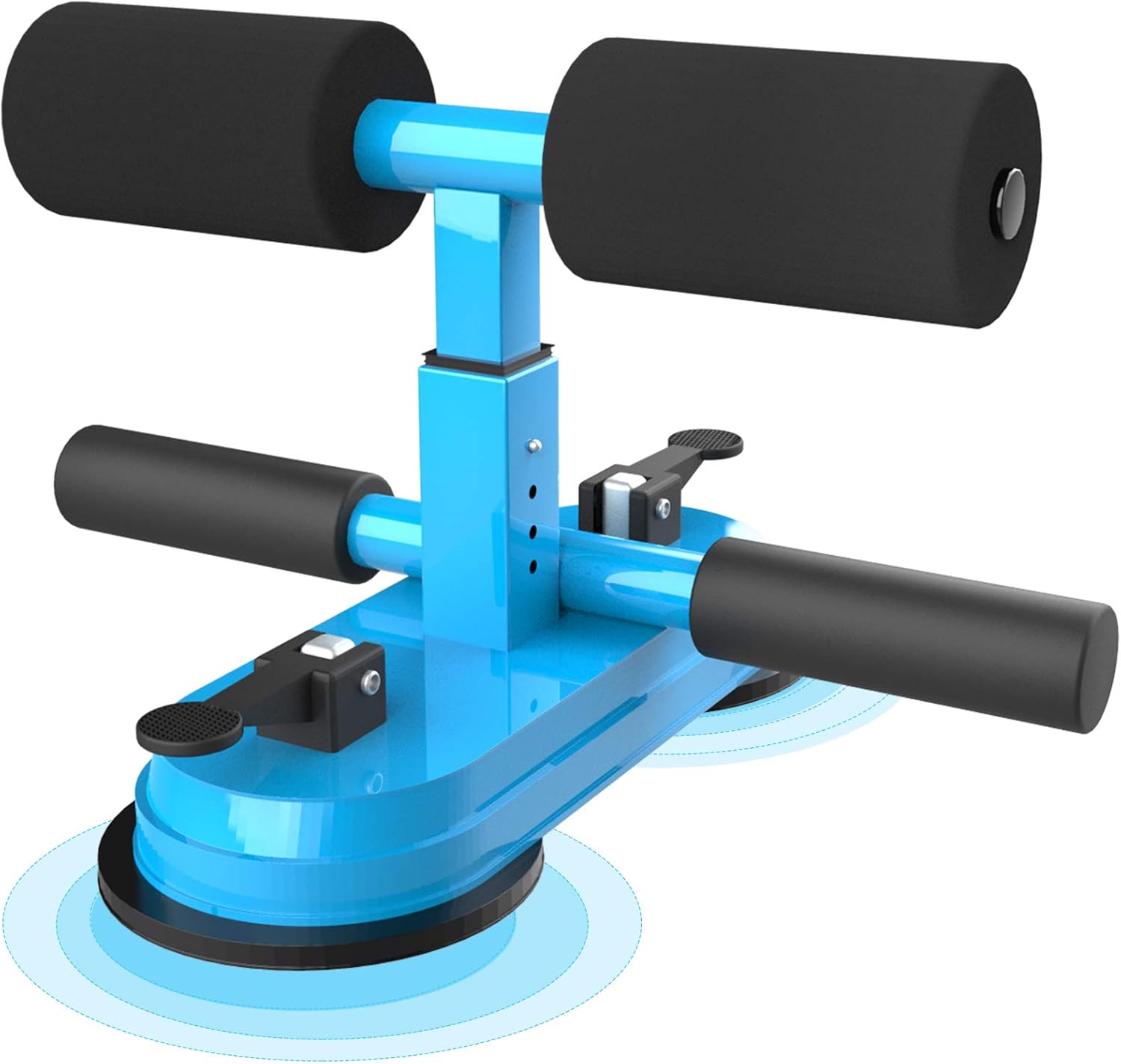 AERLANG Sit Up Bar for Floor, Upgraded Portable Sit Up Assistant Device Abdomen Exerciser with 2 Suction Cups, Adjustable Self-Suction Sit Up Bar, Household Fitness Equipment for Body Building : Sports & Outdoors