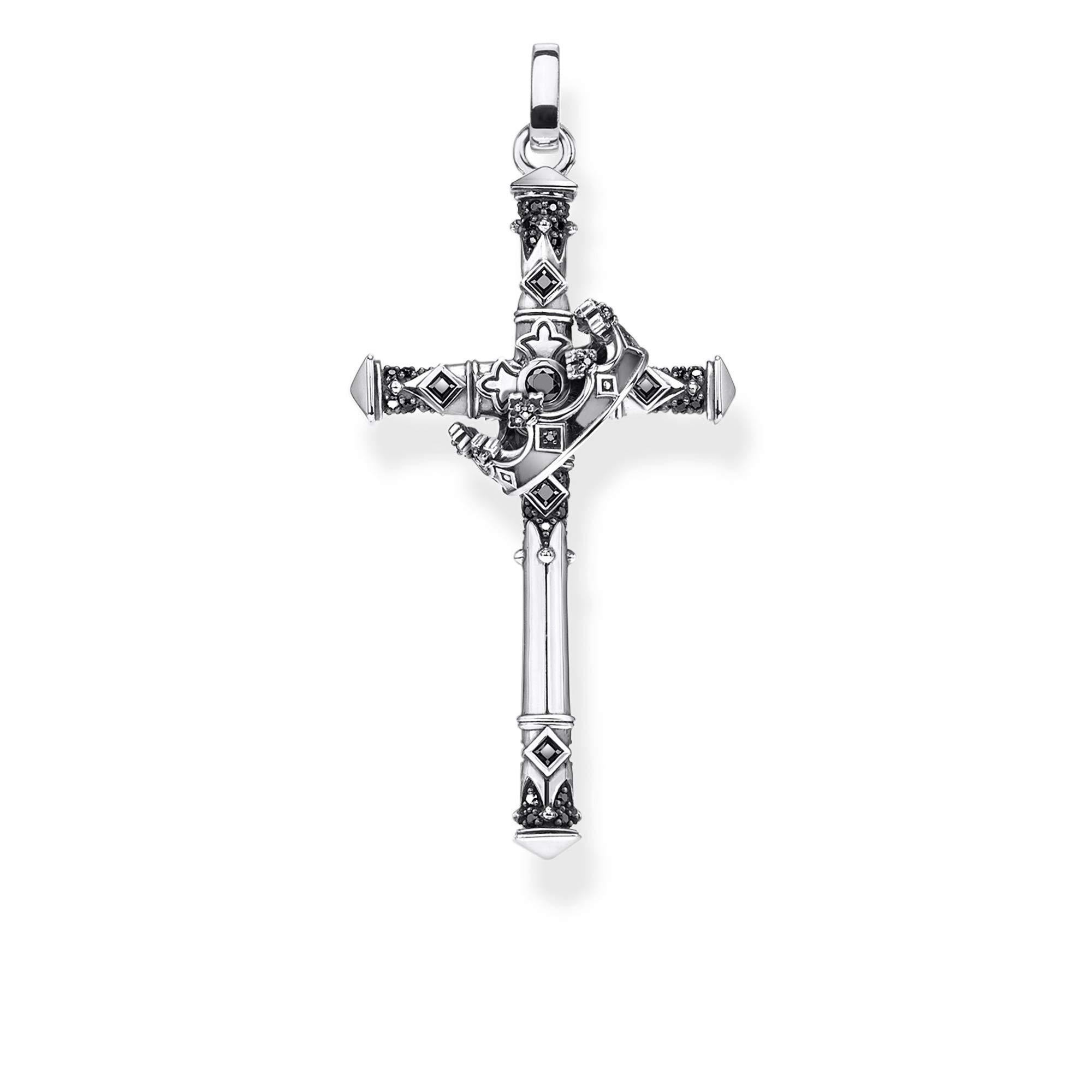 THOMAS SABO pendant 925 Sterling Silver, Blackened