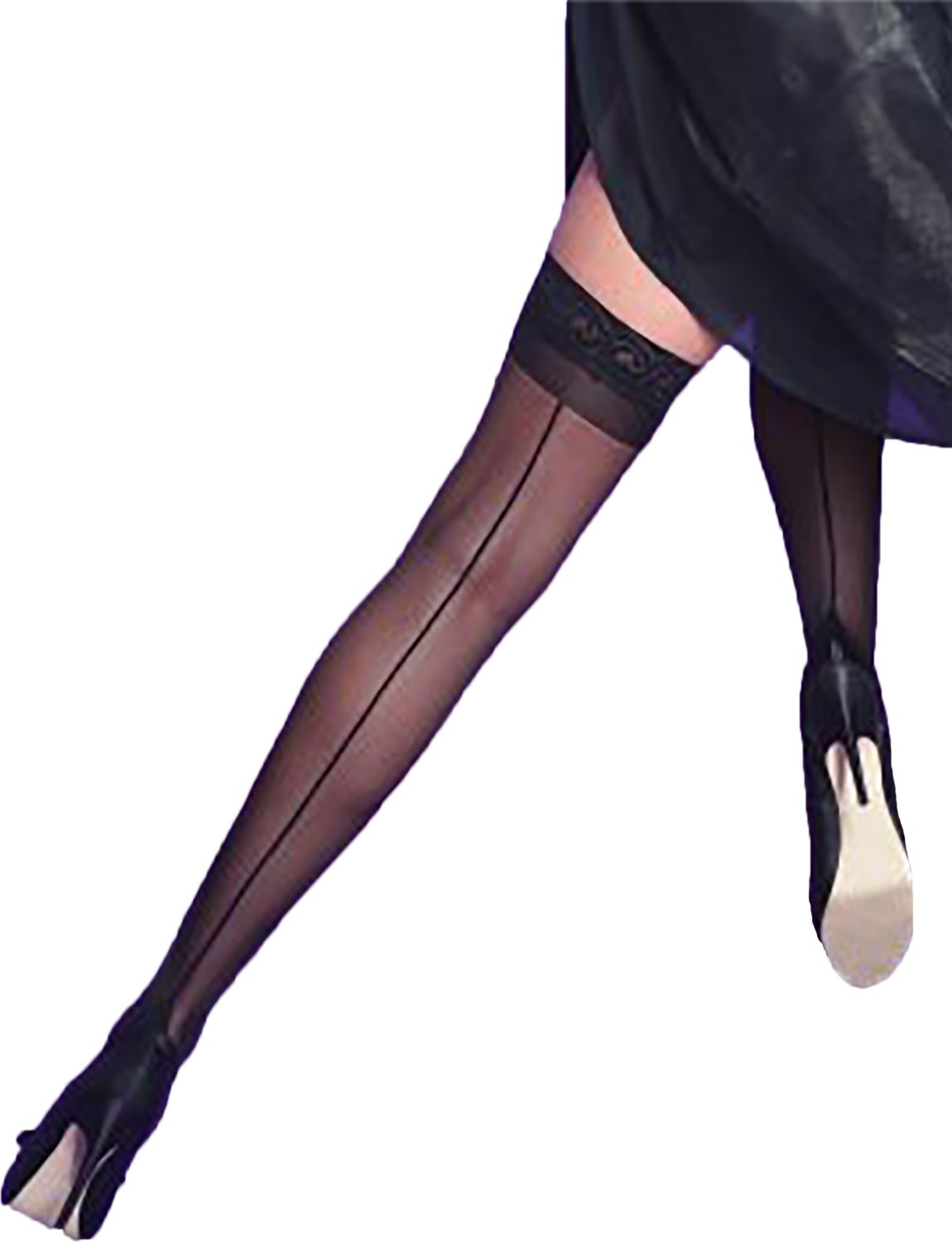 seamed hold ups