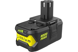 AYTXTG 18V 8000mAh Battery Replacement for Ryobi 18v Battery P102 P103 P104 P105 P107 P108 P109 P190 P191 P122