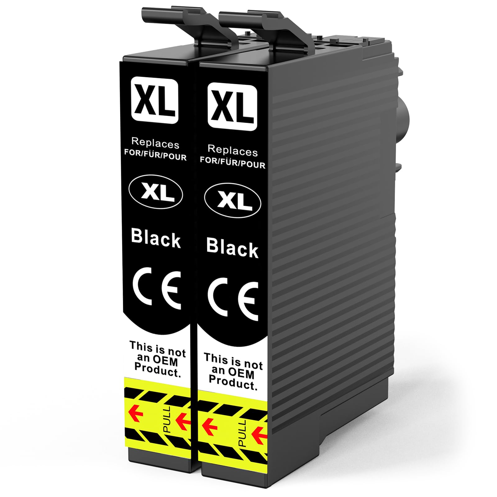 Q-image Compatible T604XL Black Ink Cartridges Compatible for T604XL for Expression Home XP-2200 XP-2205 XP-3200 XP-3205 XP-4200 XP-4205, Epson Workforce WF-2910DWF WF-2930DWF WF-2935DWF WF-2950DWF