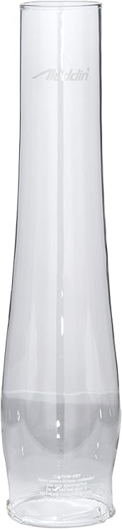 Amazon Com B P Lamp Aladdin Brand Heelless Chimney 2 5 8 X 12 3 4 Home Kitchen