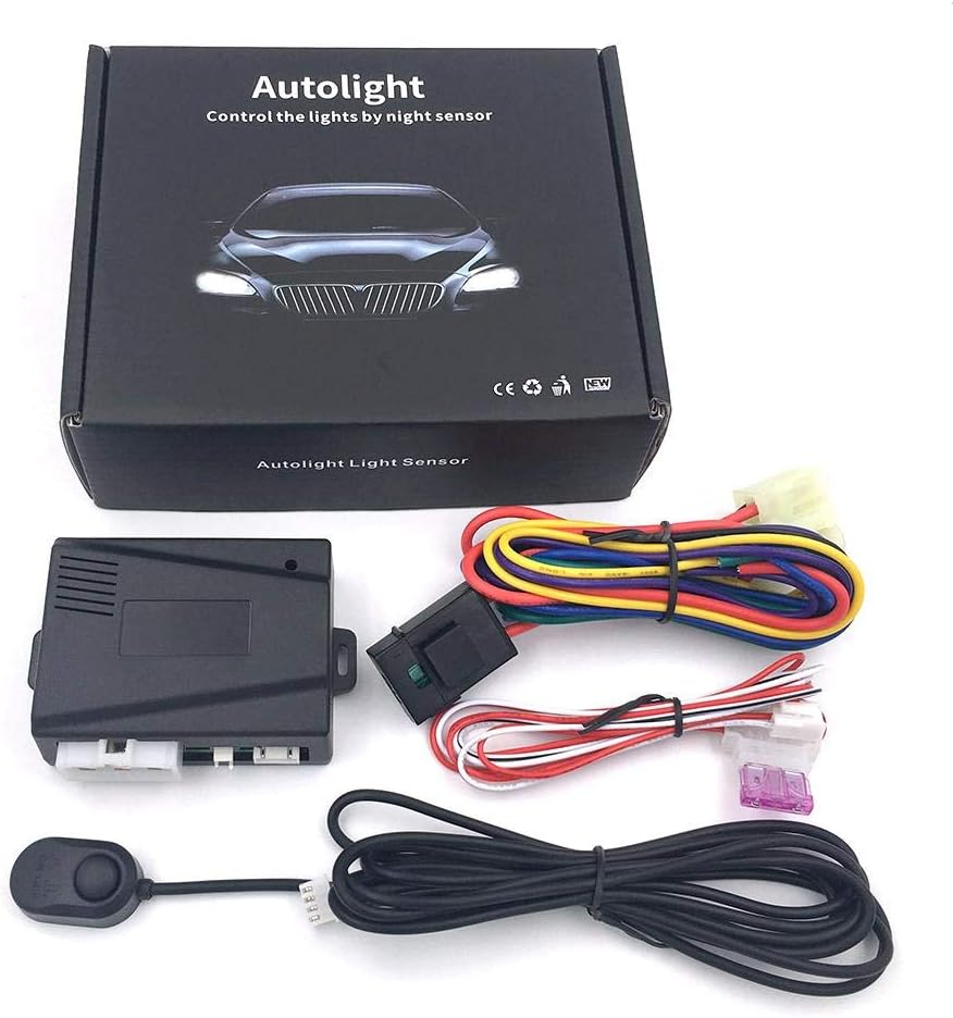 vogueyouth Automatic Headlight Sensor 12V Universal Auto Headlight
