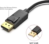 BENFEI DisplayPort to HDMI Adapter 5 Pack with Audio DP Male to HDMI Female view 3