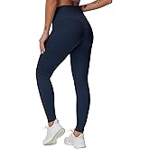 THE GYM PEOPLE Women's High Waist Yoga Leggings Ultra Stretchy Soft Breathable Tummy Control Running Workout Pants
