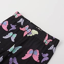 Noomelfish Girls Butterfly Printed Leggings Soft