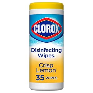 Clorox Disinfecting Wipes, Bleach Free Cleaning Wipes - Crisp Lemon, 35 Count
