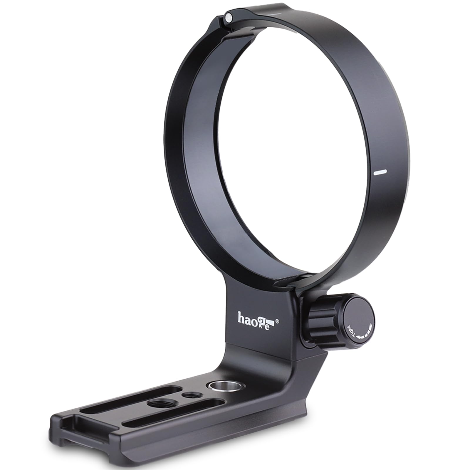 Haoge LMR-Z186 Tripod Mount Ring for Nikon Nikkor Z 180-600mm f/5.6-6.3 VR Lens Collar Mount Base, built-in Arca Type Quick Release Plate