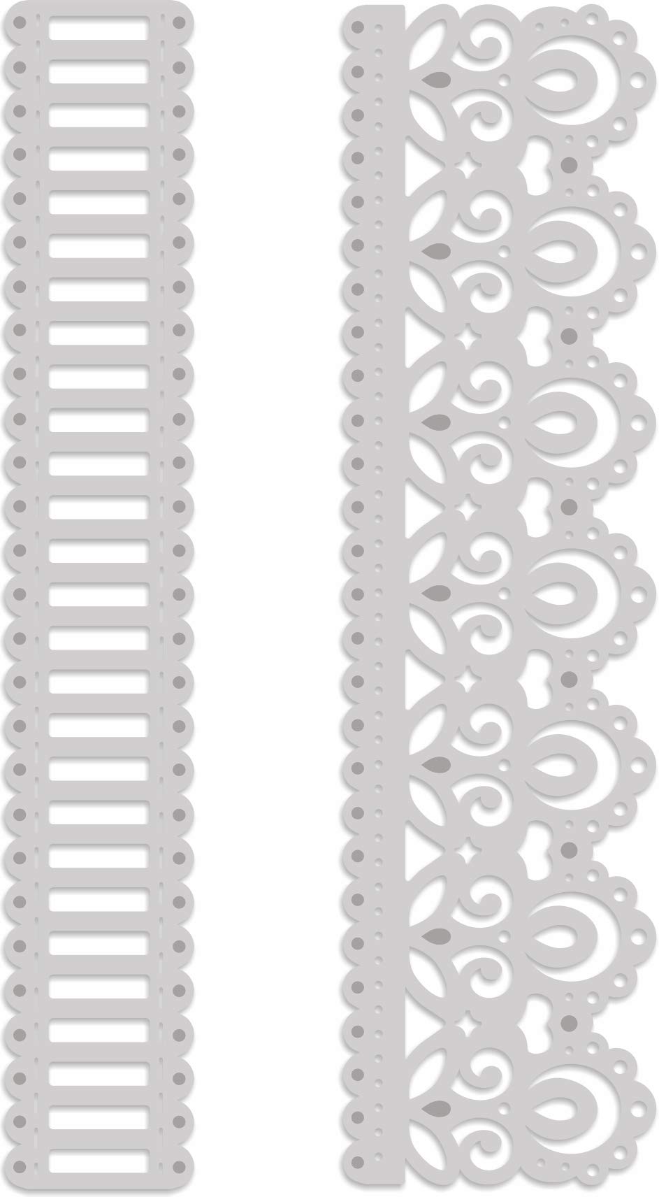 Sweet Dixie SDD455 Cutting Die, Metal, Grey, Large