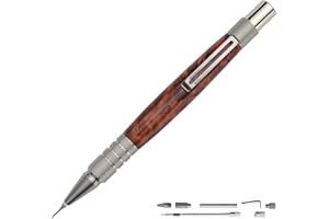 Penn State Industries PKEDCDPLST DuraClick EDC .7mm Click Pencil Kit Woodturning Project (Stainless Steel)
