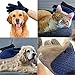 Pet Grooming Glove - Massage Magic Hair Remover - Perfect for Dogs and Cats with Long and Short Fur Single Hand
