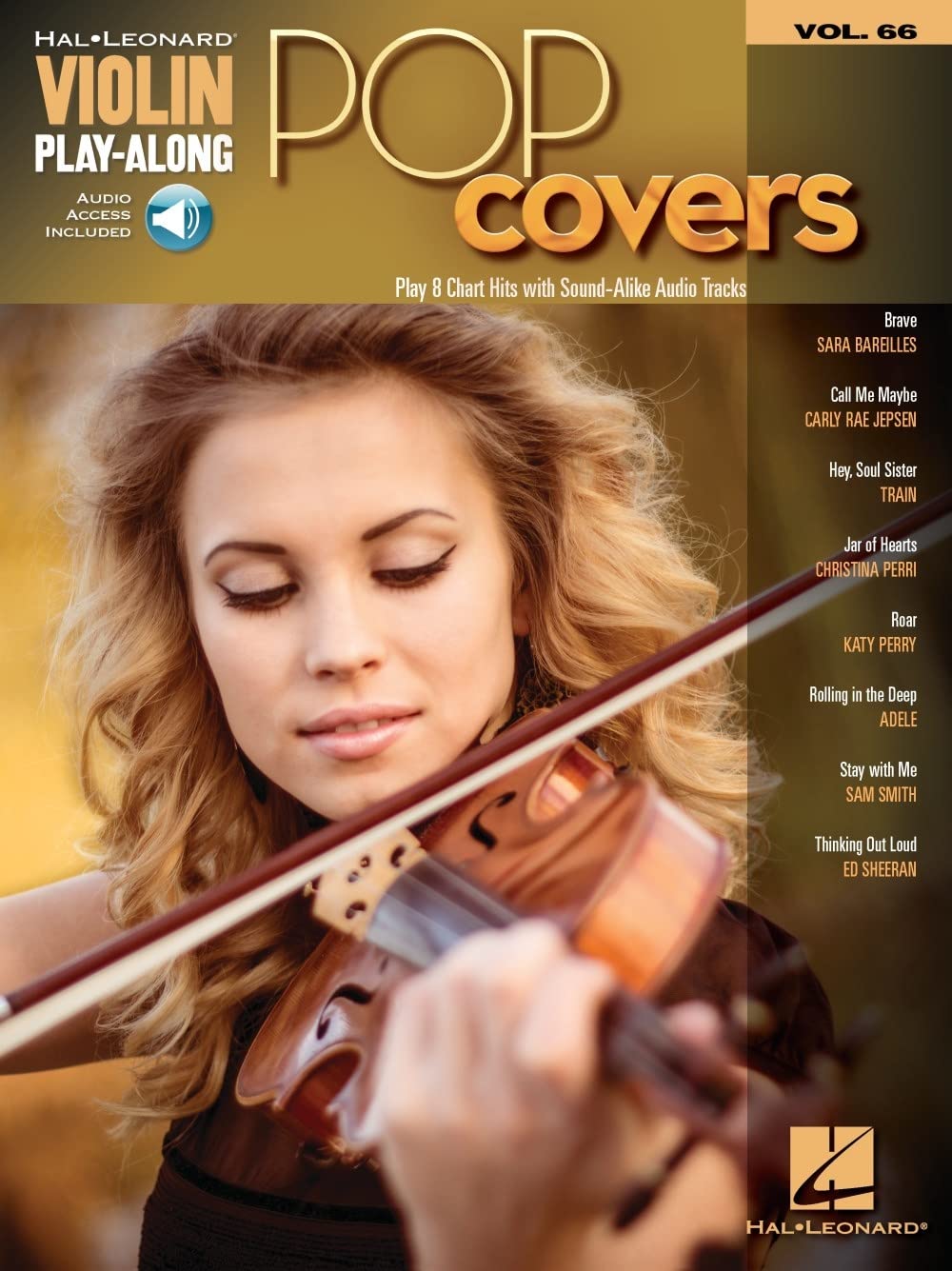 Pop Covers: Violin Play-Along Volume 66 (Hal Leonard Violin Play-along, 66)