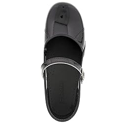Bjork Women's Marcella Mary-Jane Leather Clogs