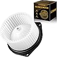 Front AC Blower Motor with Fan Fits for 2002 2003 2004 2005 2006 2007 Mitsubishi Lancer Outlander HVAC Heater Blower Motor Replaces# 700038