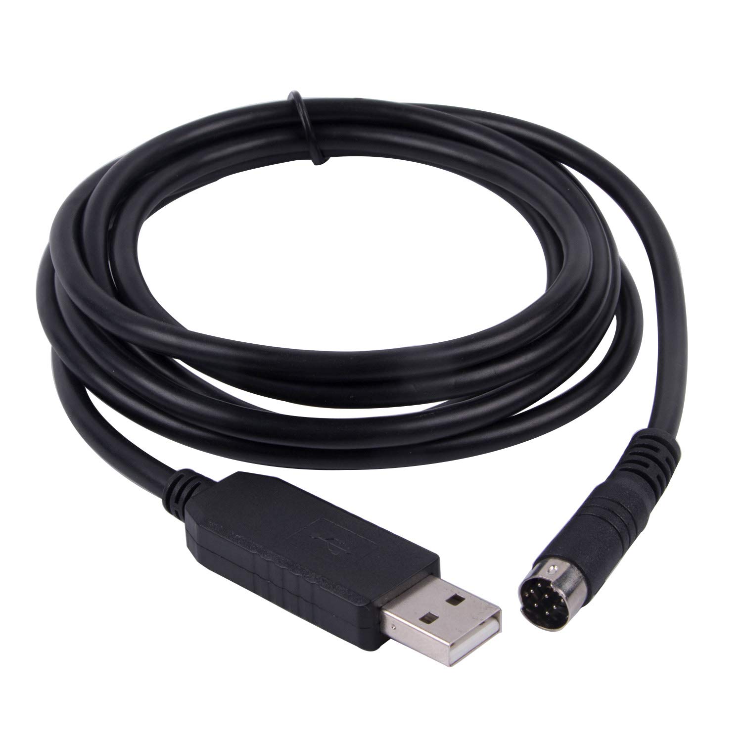 usangreen Interphone Radio Programming Cable FTDI USB RS232 9pin Cable for Kenwood Radio Station PG5G PG 5H Frequency Flash Cable (Application #1: Kenwood PG-5G PG-5H)