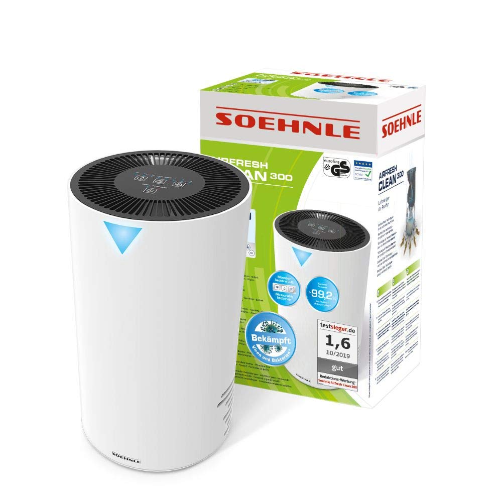 Soehnle Airfresh Clean 300 Air Scrubber Amazon In Home Kitchen