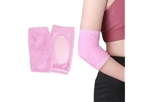 1 Pair Gel Elbow Sleeves Breathable Elbow Brace Protection Cover Elbow Moisturizing Sleeve for Dry Cracked Skin Moisturizing 