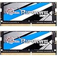 G.SKILL Ripjaws DDR4 SO-DIMM Series DDR4 RAM 16GB (2x8GB) 2666MT/s CL19-19-19-43 1.20V Unbuffered Non-ECC Notebook/Laptop Memory SODIMM (F4-2666C19D-16GRS)