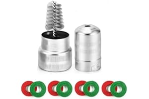 CANNONFISH Battery Brush, Battery Cable Cleaner, Dirt Corrosion Brushes, Battery Terminal Anti Corrosion Washers, Car Battery Cleaner Tool with 8Pcs Protector Fibe and 1Pcs Cleaning Brush for Car