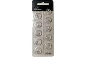 CHIPSYFRUIT Oticon Open MiniFit Dome 8mm 1-Pack (10.0 Count) by Oticon in Denmark