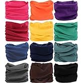 VANCROWN Neck Gaiter Headband Headwear Head Wrap Face Mask Magic Scarf Bandana for Men and Women