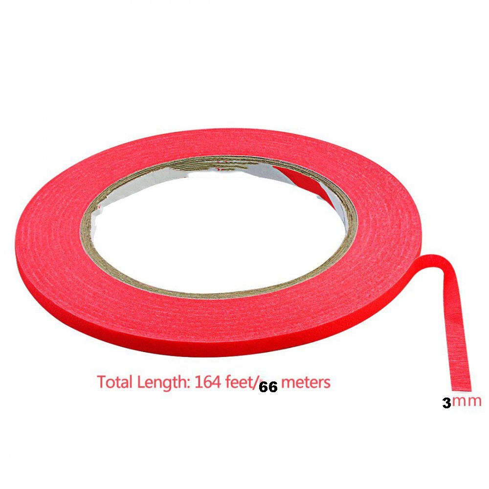 16pcs Whiteboard Graphic Chart Tape 66m Length. Gridding Graphic Tape 3mm Dry Erase Board Art