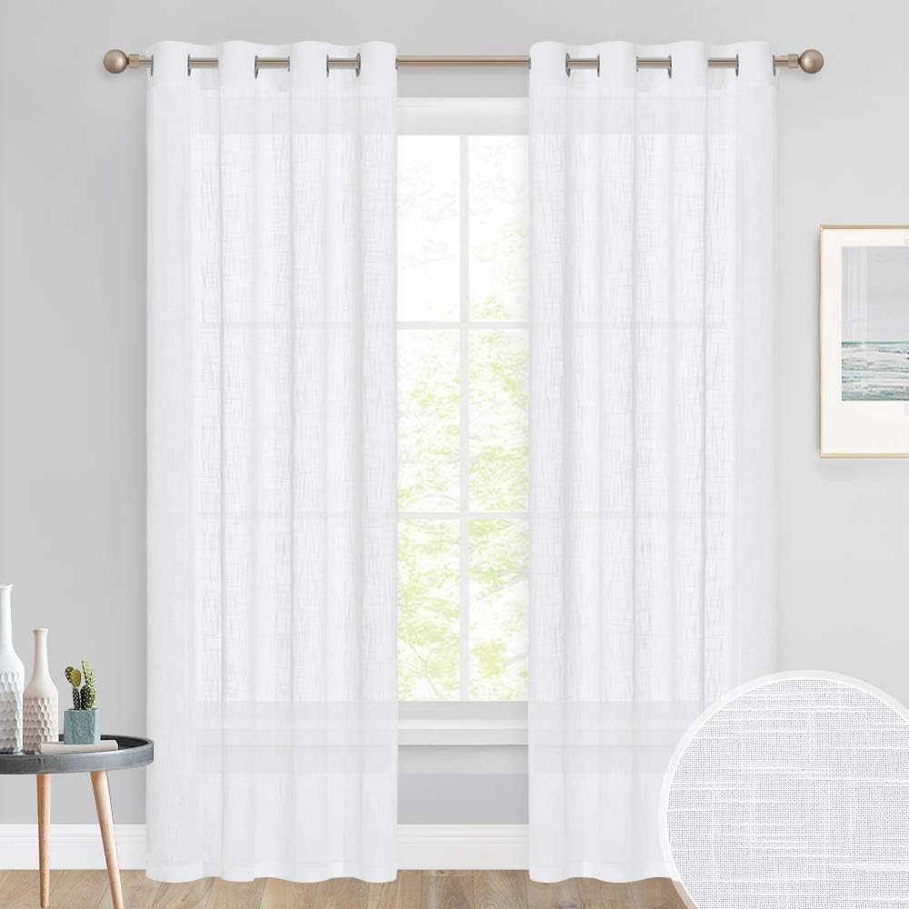 PONY DANCE 84 Drop Net Curtains for Windows