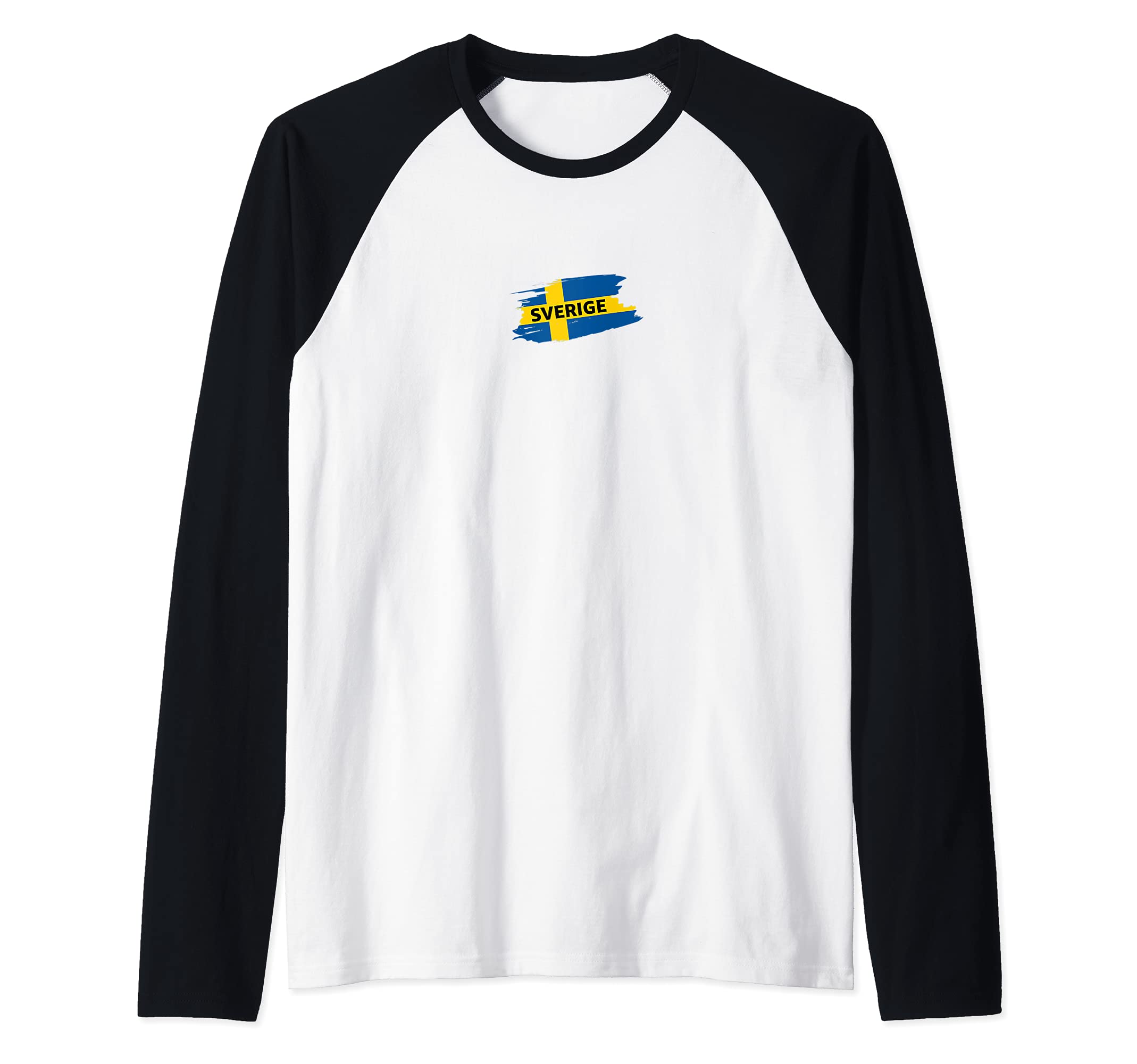 Flag Sweden Raglan Baseball Tee