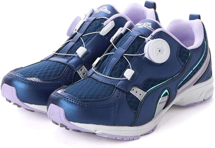 Amazon ダイヤルドライブ キッズ スニーカー シェルシリーズ R 17 0cm 40 Navy ダイヤルdrive ダイヤルドライブ 運動靴 スニーカー