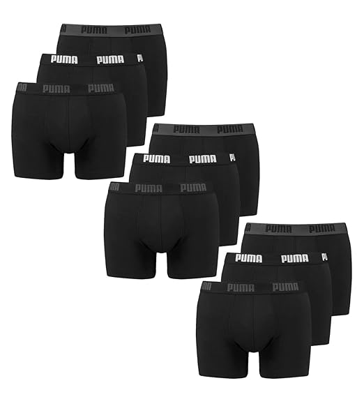 Puma 9 er Pack Boxer Boxershorts Herren Unterwäsche sportliche Retro Pants