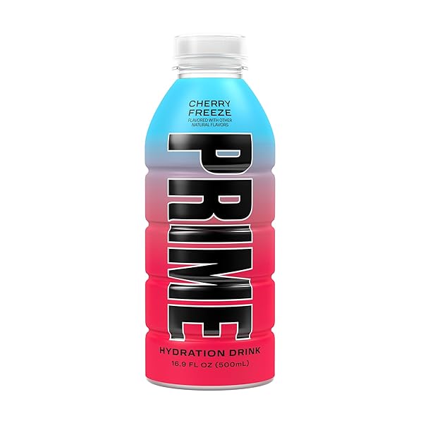 PRIME HYDRATION CHERRY FREEZE, SPORTS DRINKS WITH COCONUT...