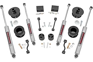 Rough Country 2.5" Lift Kit w/N3 Shocks for 2018-2023 Jeep Wrangler JL - 67730