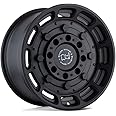 Black Rhino Hard Alloys WARTHOG 17X8.5, 5X5.0, 4.75, 0mm MATTE BLACK - 1785WHG005127M71