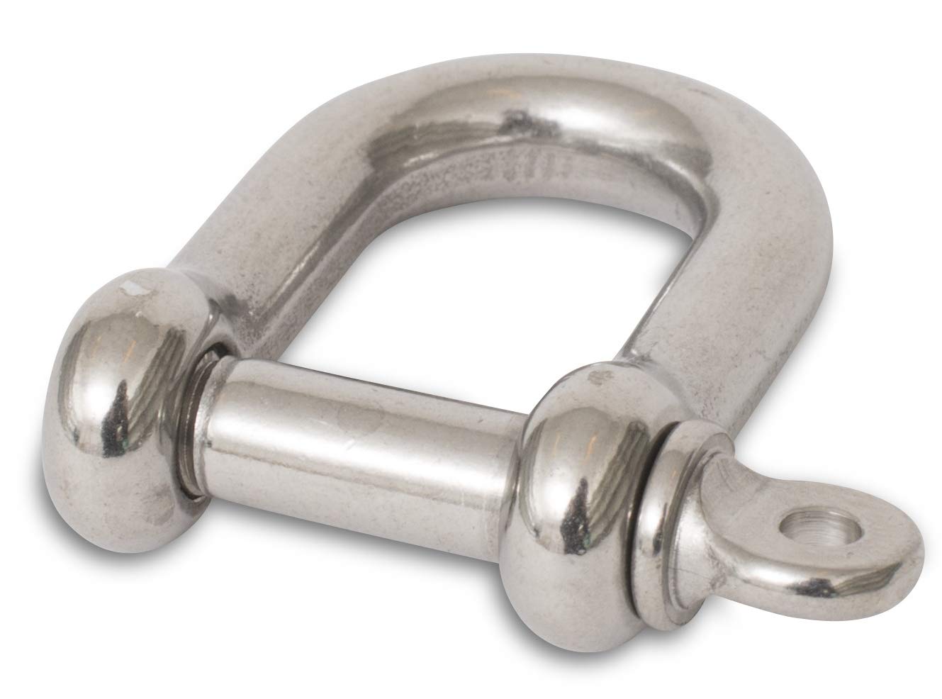 Windhager 07332 Manila D Shape Silver Stainless Steel 4.5 cm Diameter 7 mm