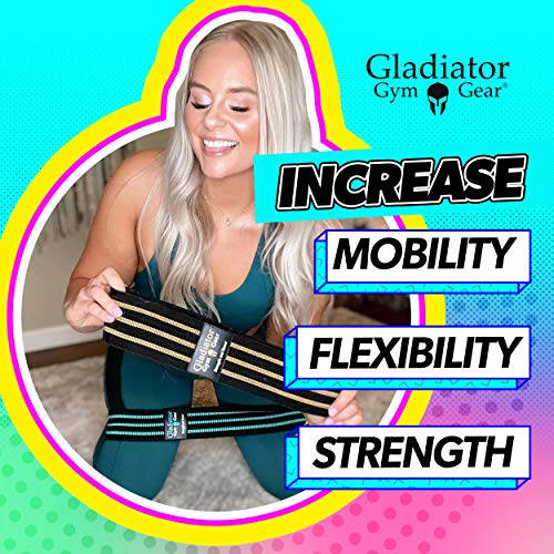 Gladiator Glute Bands 2 Pack Non Slip Fabric Resistance Booty Bands Pricepulse