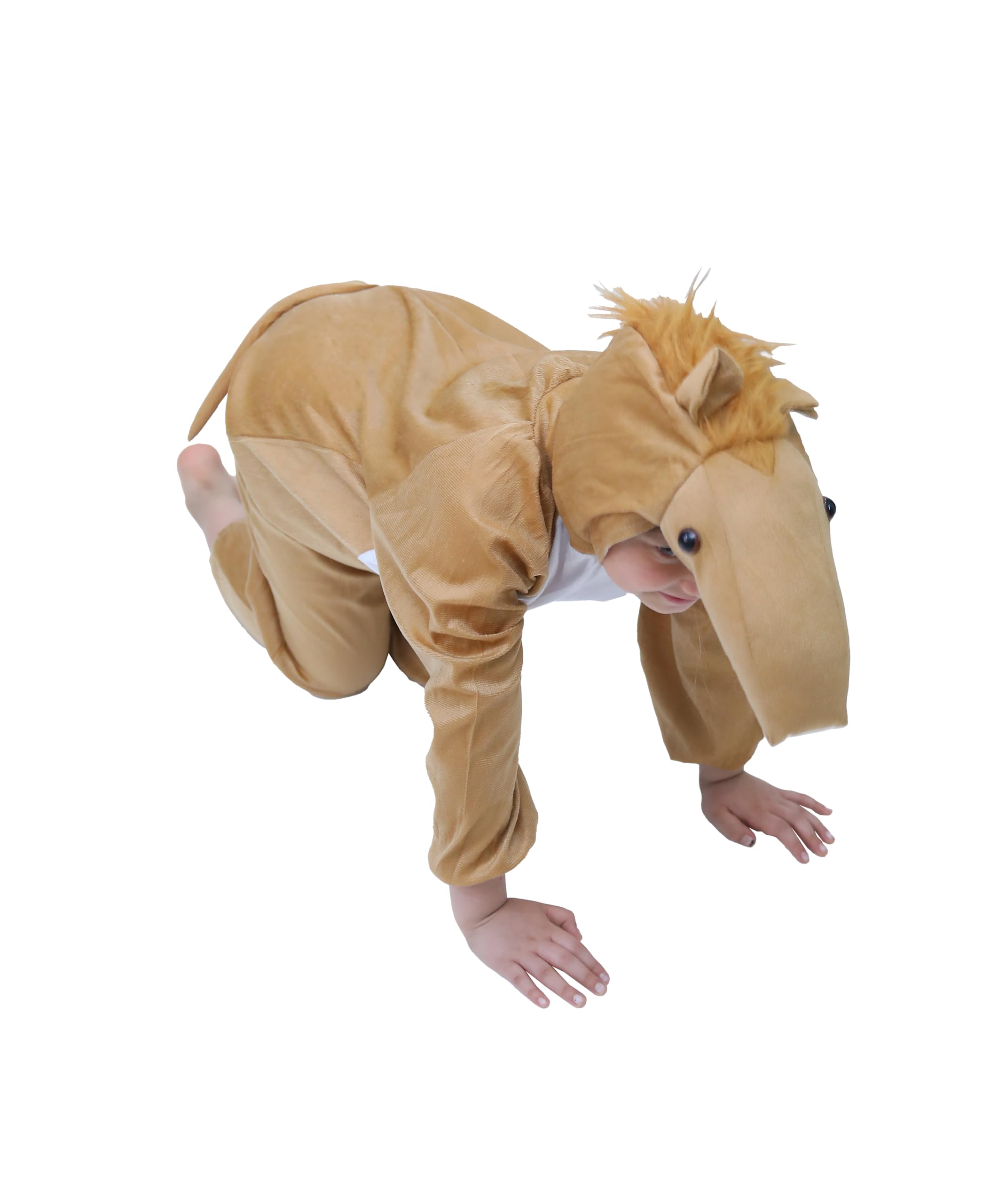 Matissa Kids Animal costumes Boys Girls Pijamas Fancy Dress outfit Cosplay Children (Horse, M (For kids 90-105 cm tall))