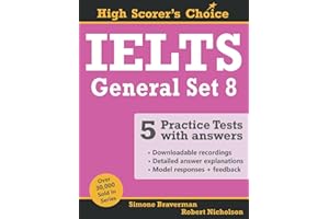 IELTS 5 Practice Tests, General Set 8: Tests No. 36-40