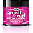 Difeel Growth and Curl Biotin Hair Mask 12 oz. - Hair Mask for Curly Hair Growth