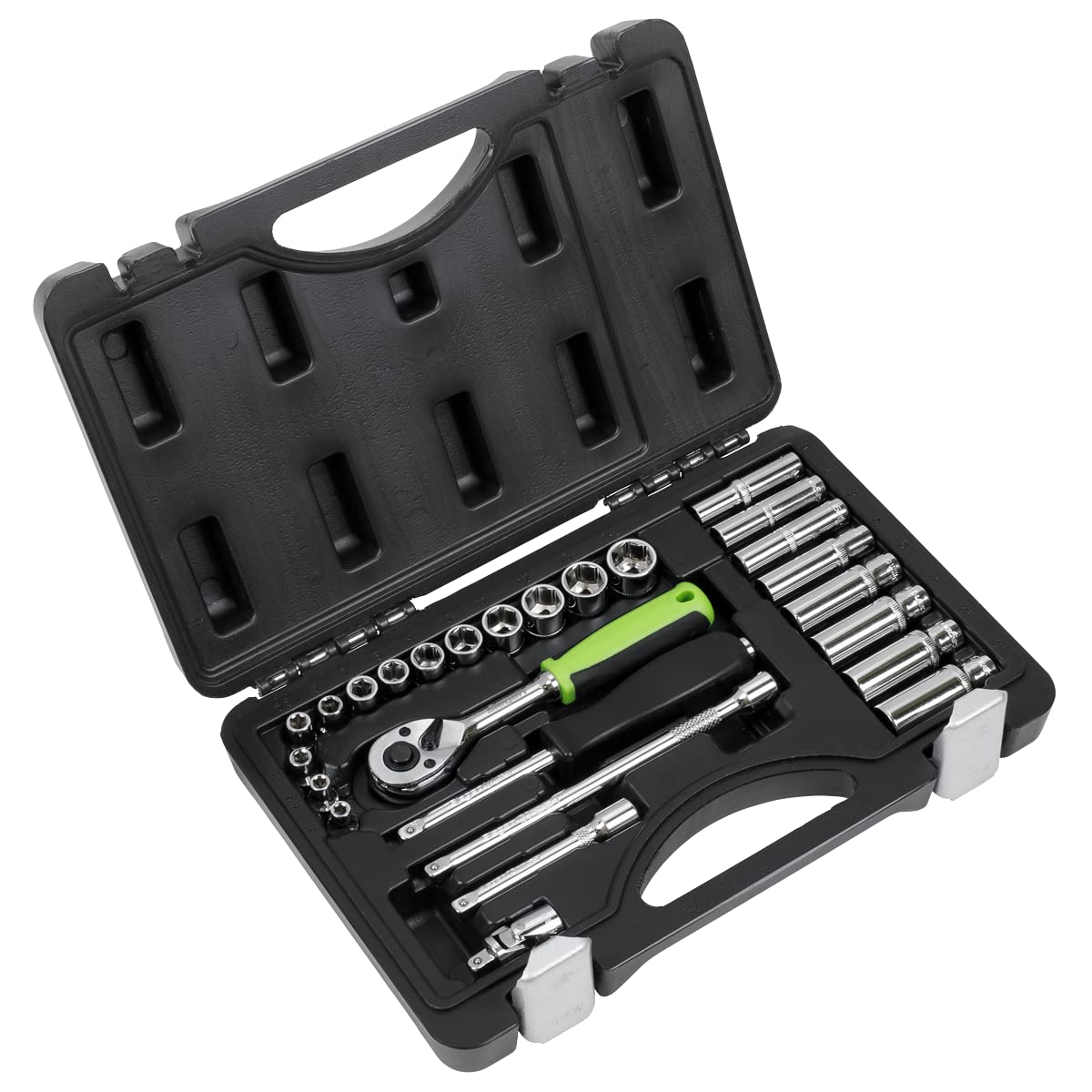 Sealey 1/4" Sq Drive Socket Set - Metric 26pc S01234