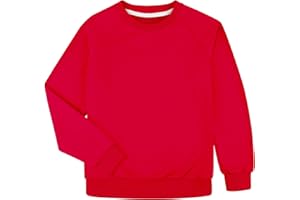 BIG ELEPHANT Boys Long Sleeve Shirt – Cotton Crew Neck T-Shirt for Kids, Toddler to Teen, Perfect for School or Everyday Wear