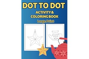 Big and Simple Dot to Dot Activity Book for Seniors: 100 Easy Connect The Dots Puzzles for Seniors, Dementia, Alzheimer’s and