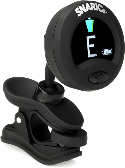 Snark SN-RE Rechargeable Clip-On Tuner Black Brand Snark