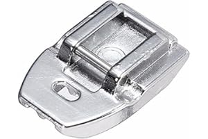 PannySewCraft Concealed Invisible Zipper Sewing Machine Presser Foot - Fits All Low Shank Snap-On Singer*, Brother, Babylock,