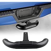 GLOBLED Hitch Step for 2 Inch Hitch Receiver Towing Bar Bumper Step Rear End Guard Protector for Pickup Truck SUV