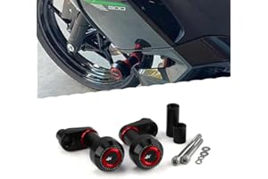 SUPER VICI Motorcycle Frame Sliders Fit For Ninja500 ABS SE KRT 2024 2025 | Ninja400 2018-2024 + | Ninja 400 500 Protect Ninja500 Crash Protect 2024 ninja 500 Accessories 2025 Ninja 500 Accessories RD