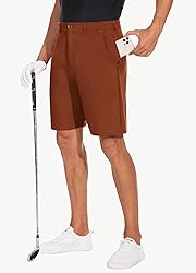 JWM Mens 9" Stretch Golf Shorts - Lightweight