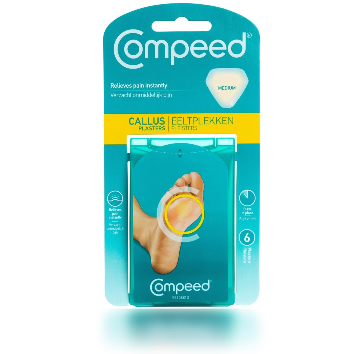 Compeed Hardness Medium 6 Pack Turquoise (932)